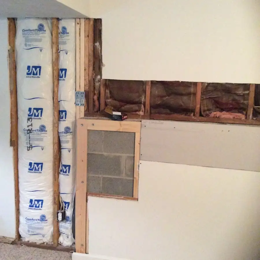 Wall insulation replacement during Odor Removal & Deodorization in Tillmans Corner